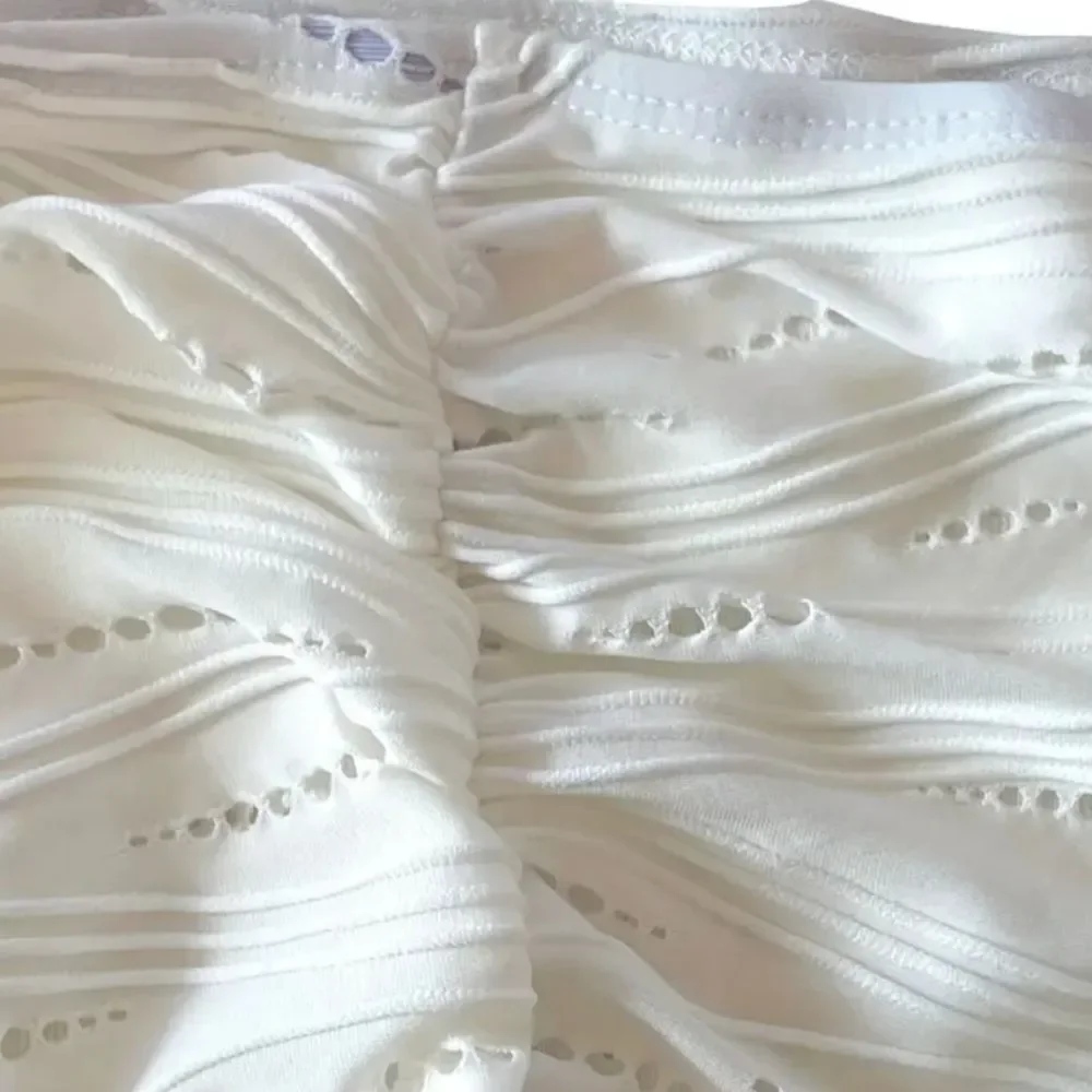Elegant White Off-Shoulder Dress Sz Large